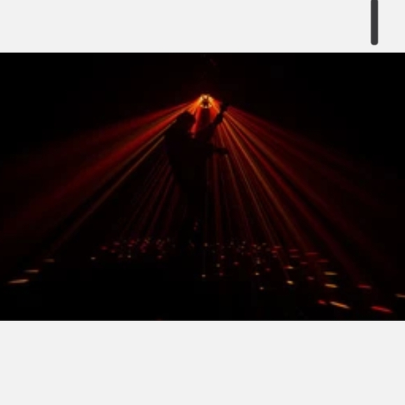 Black Octagonal LED DJ Light - Picture 6 of 8